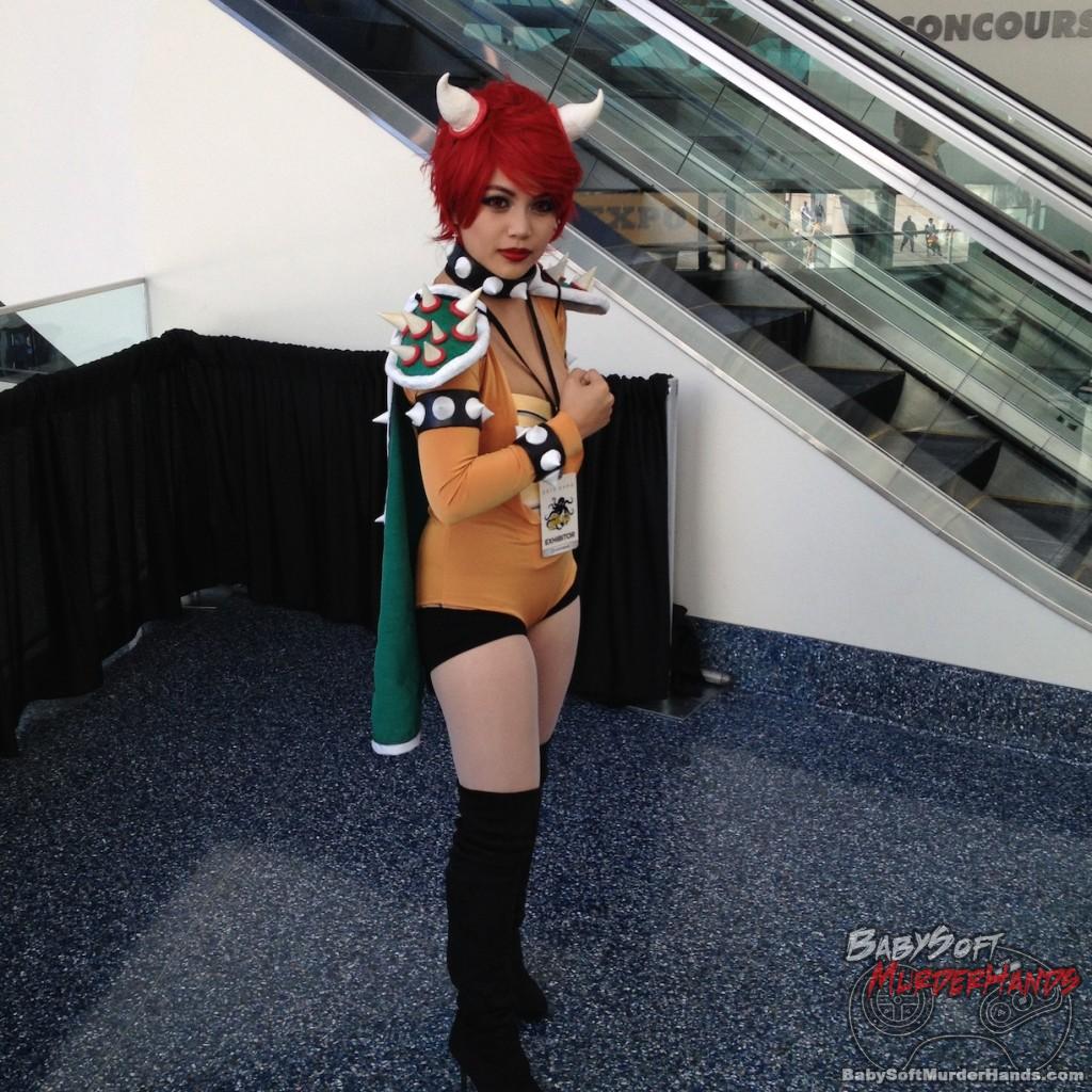 bowser comikaze 2015 cosplay