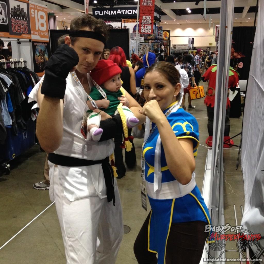 street fighter family comikaze 2015 cosplay